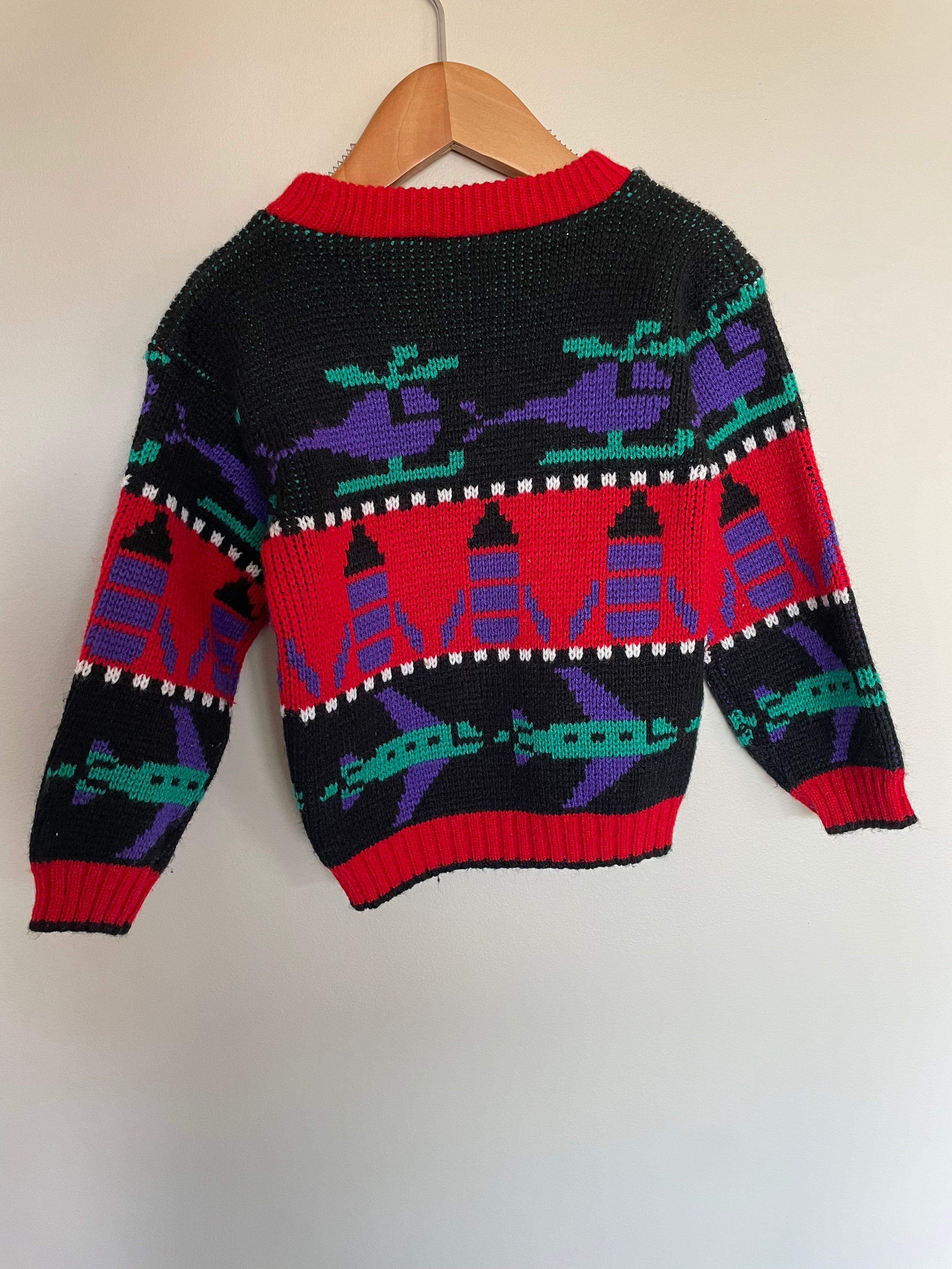 Knit Sweater Air Travel | 2T