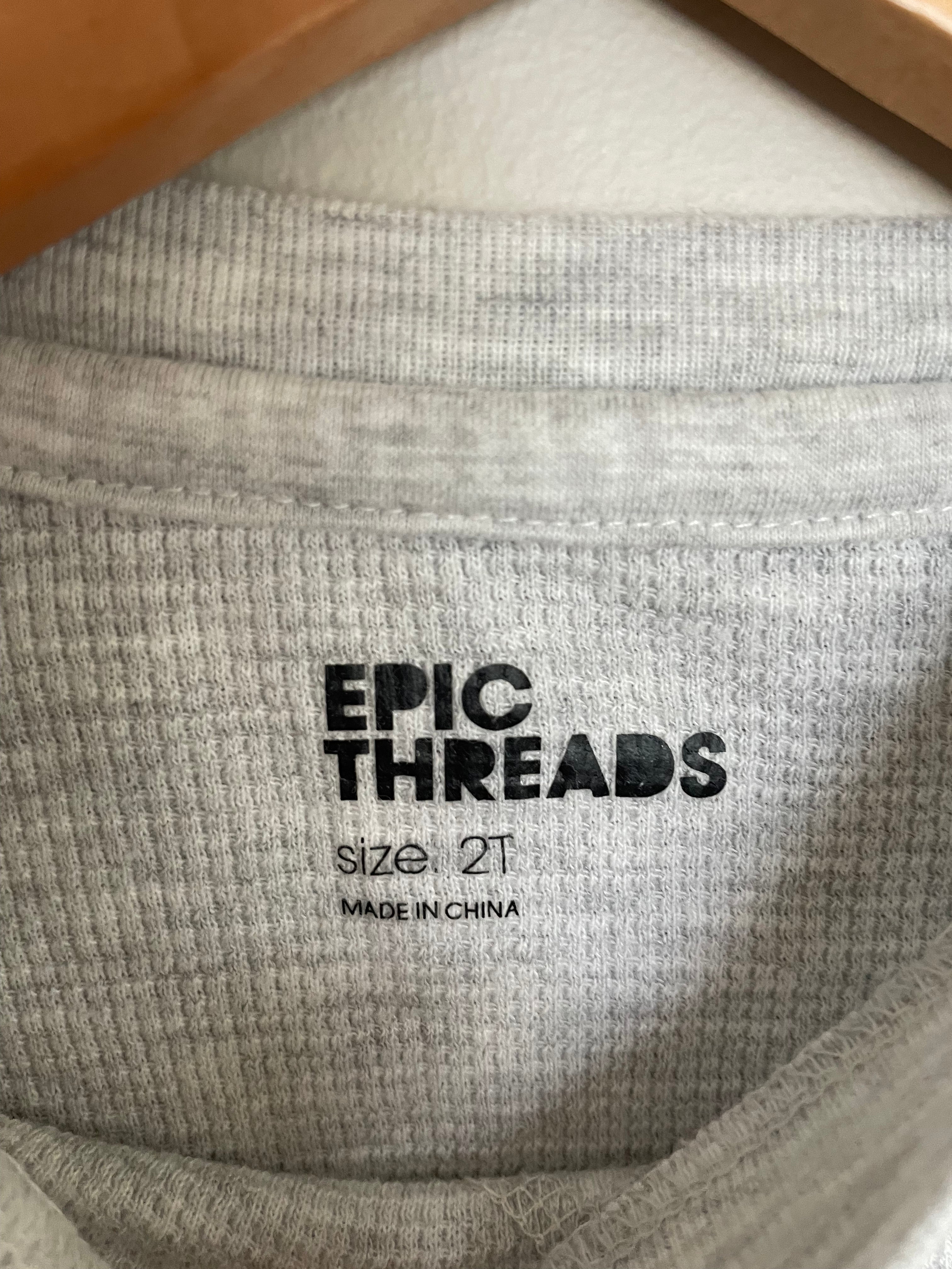 Epic Threads Waffle Long Sleeve | 2T