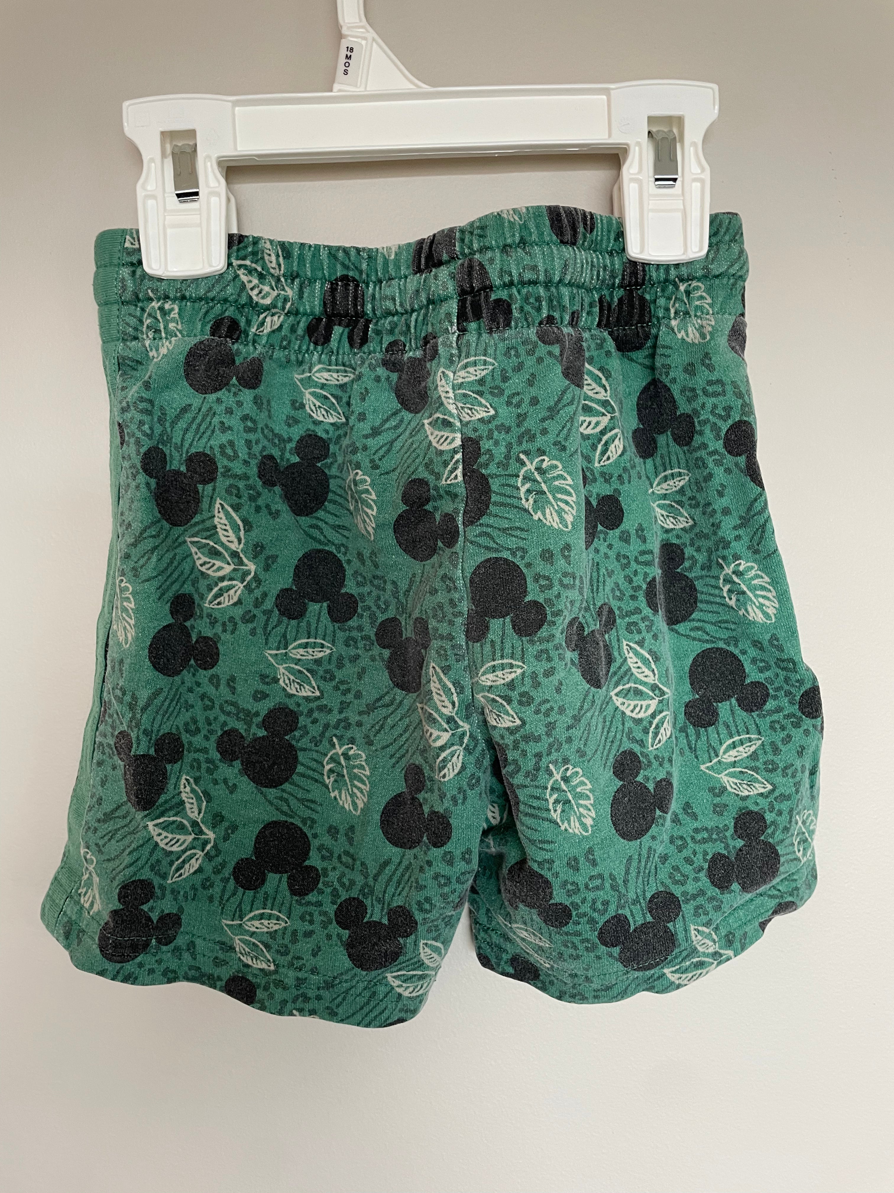 Disney Green Shorts | 3T