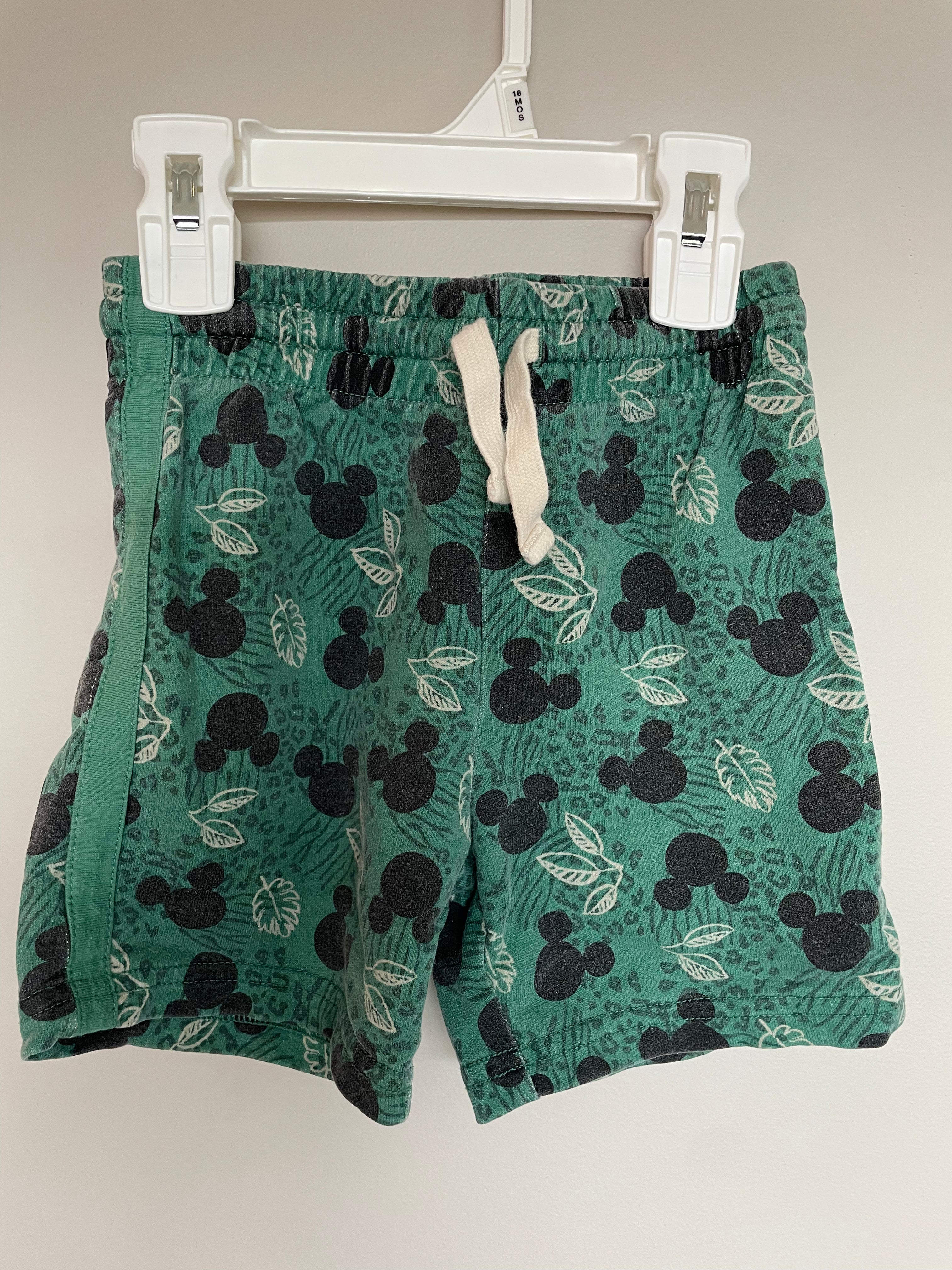 Disney Green Shorts | 3T