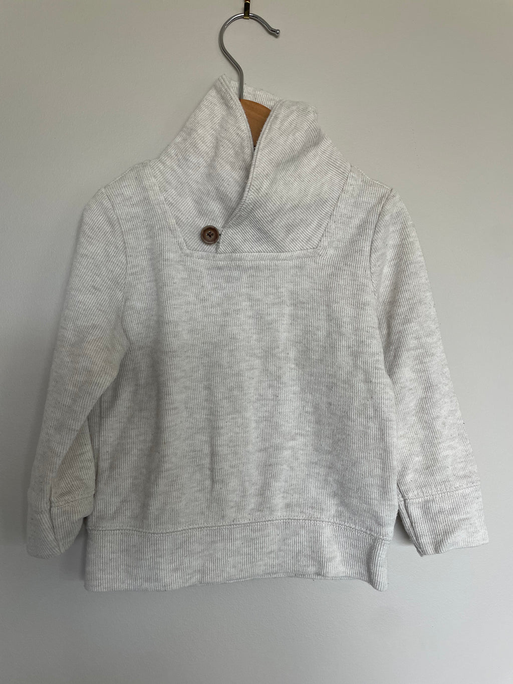 Old Navy Grey Cowl Neck Sweater | 2T