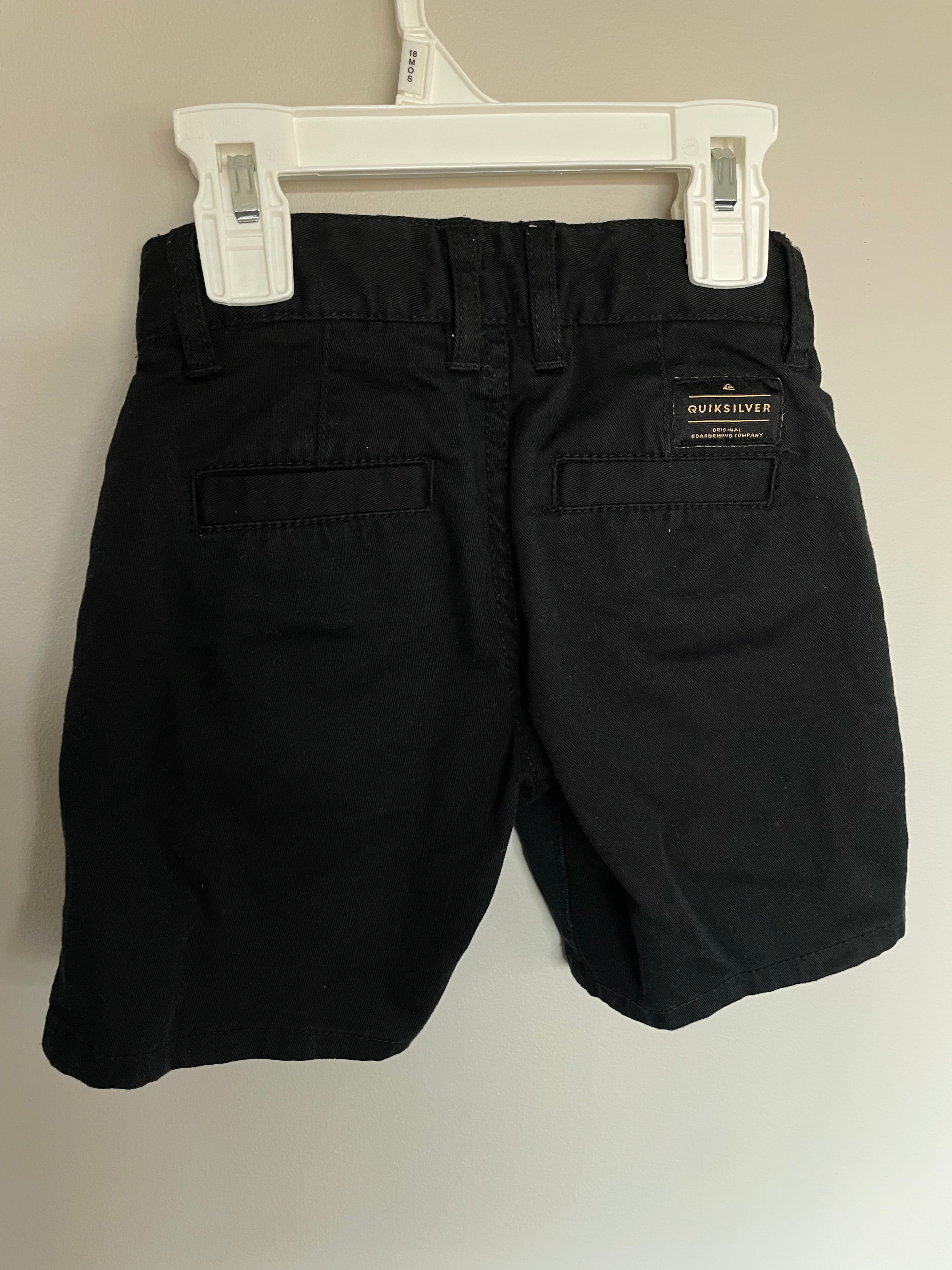 Quiksilver Black Shorts | 2T