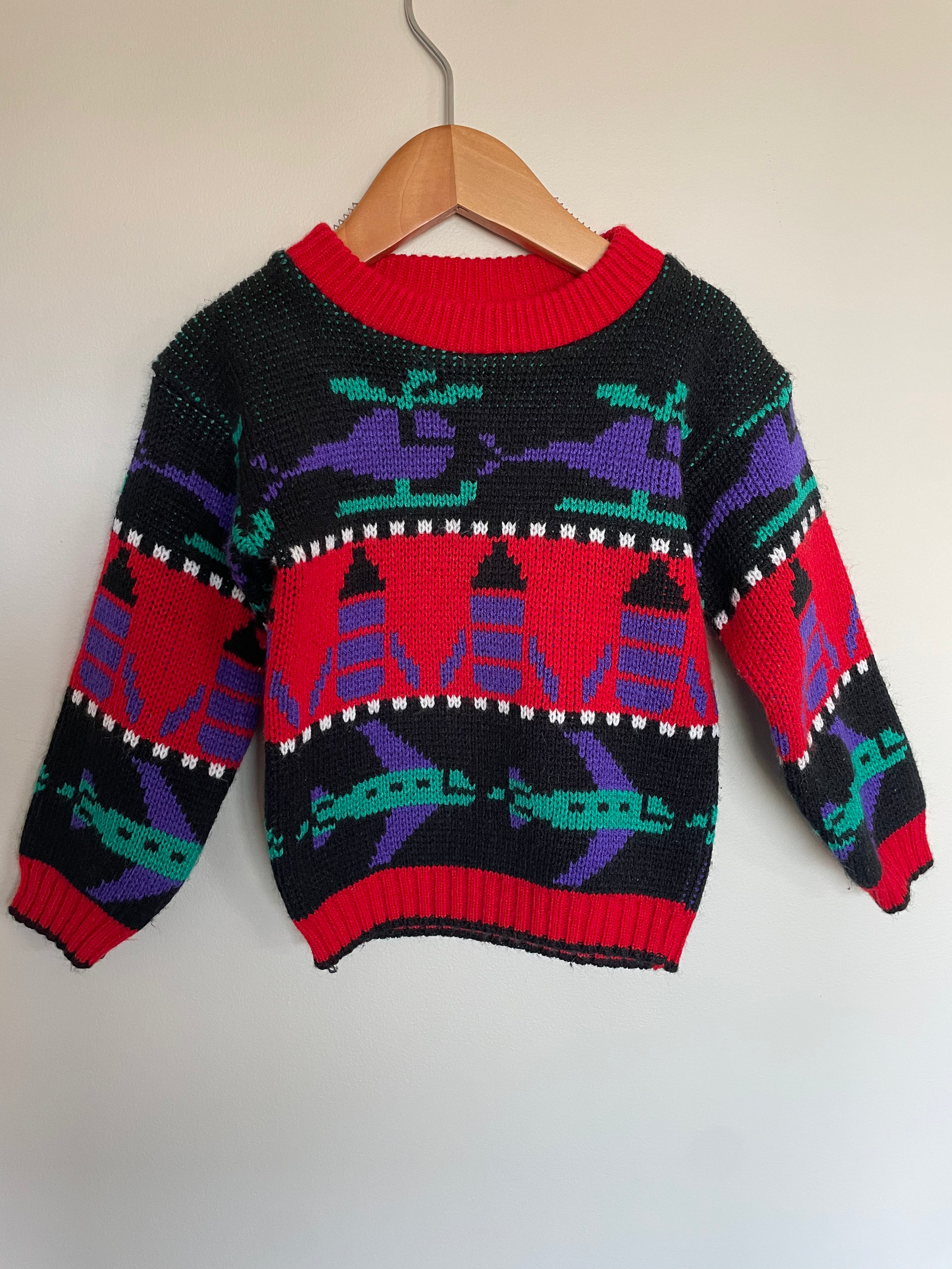 Knit Sweater Air Travel | 2T