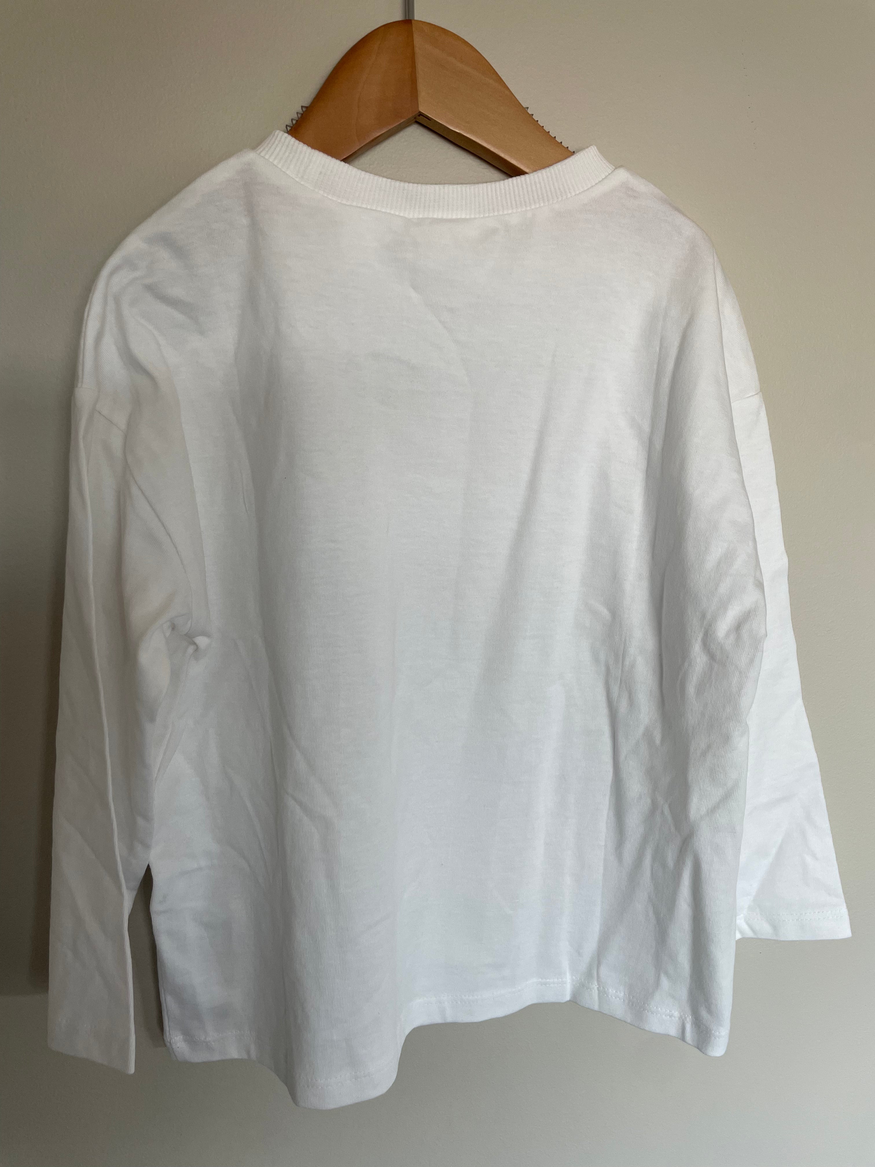 Zara White Longsleeve | 3T