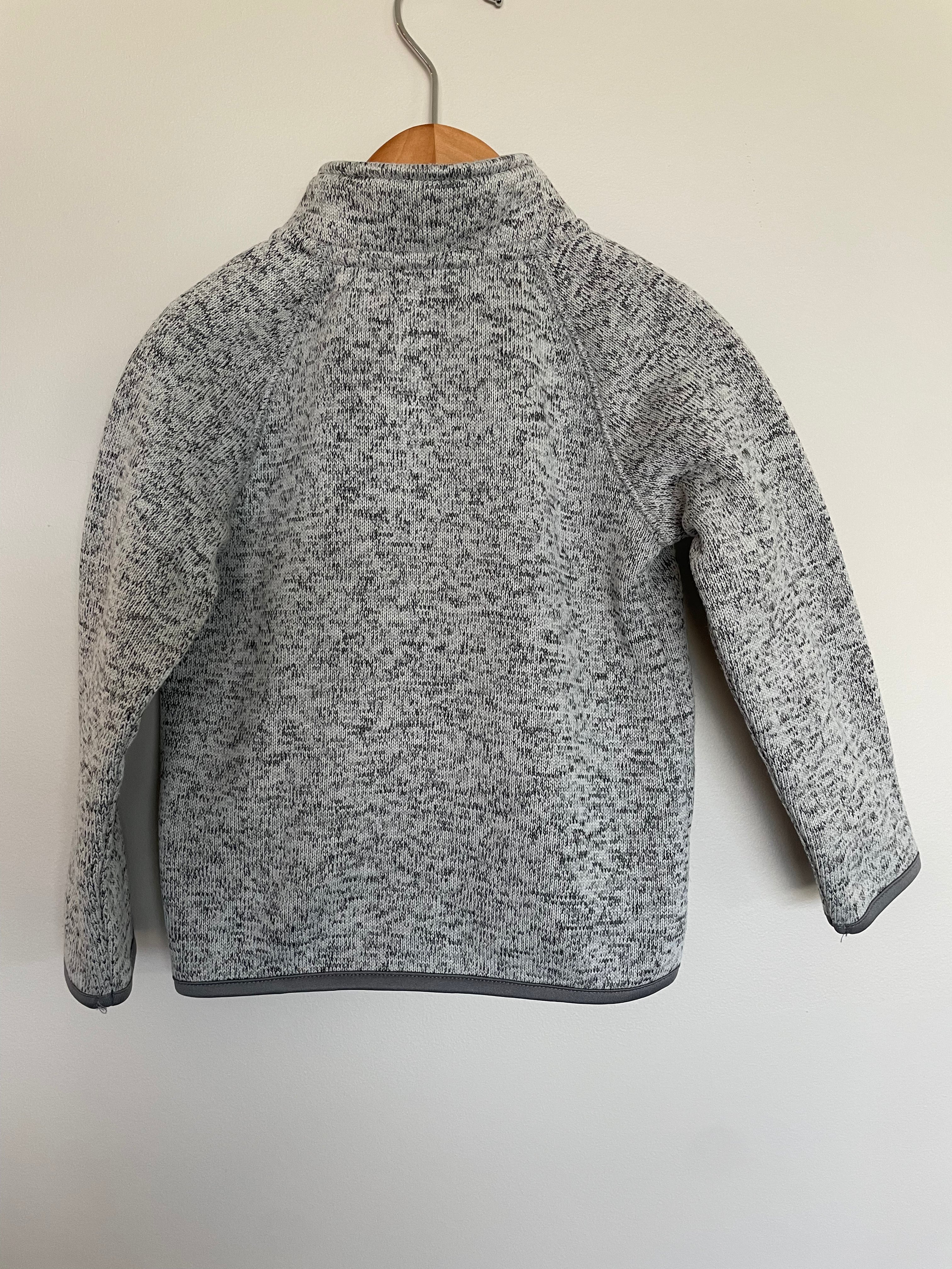 George Heather Grey Zip-Up | 3T
