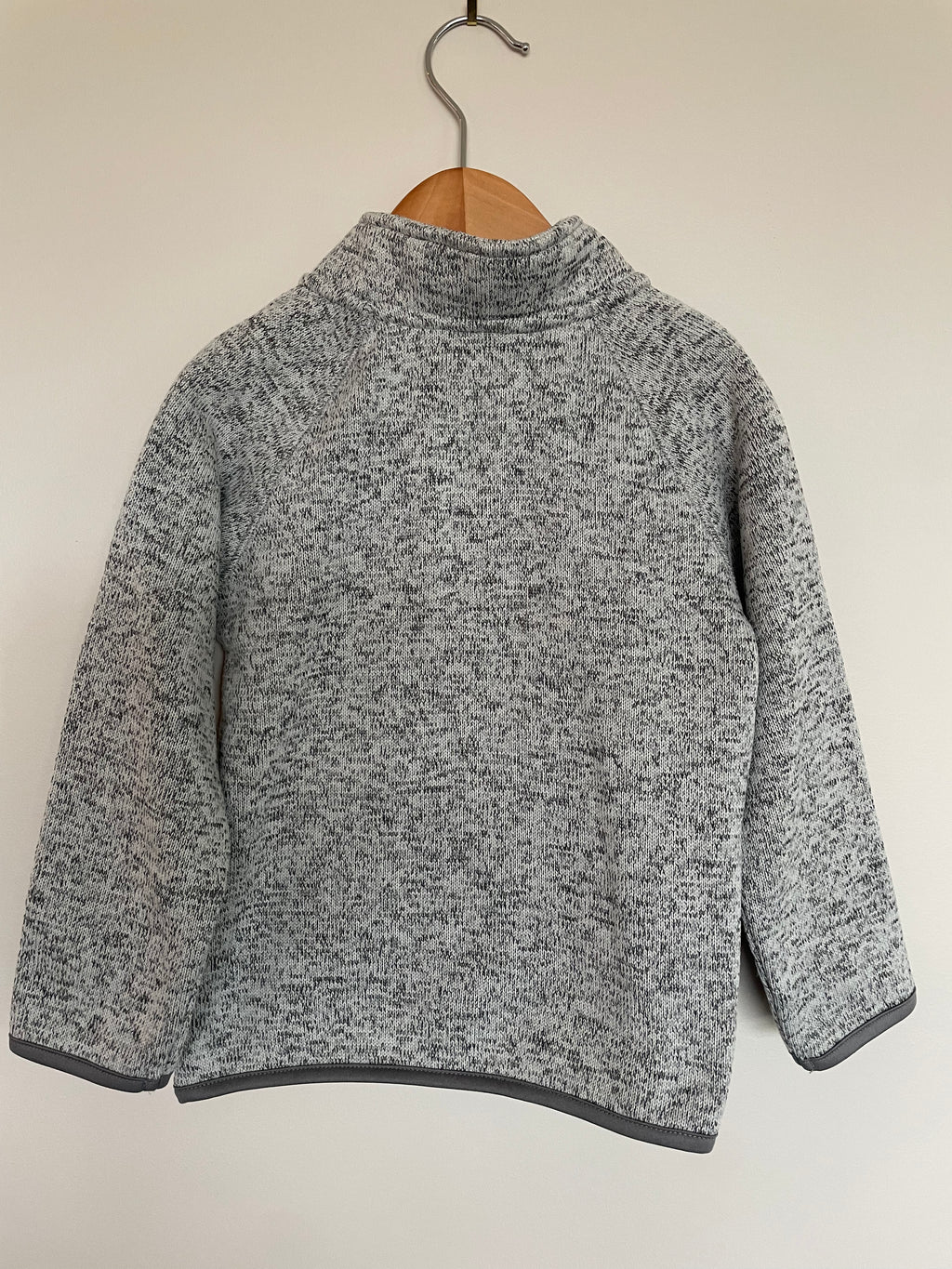 George Heather Grey Zip-Up | 4T
