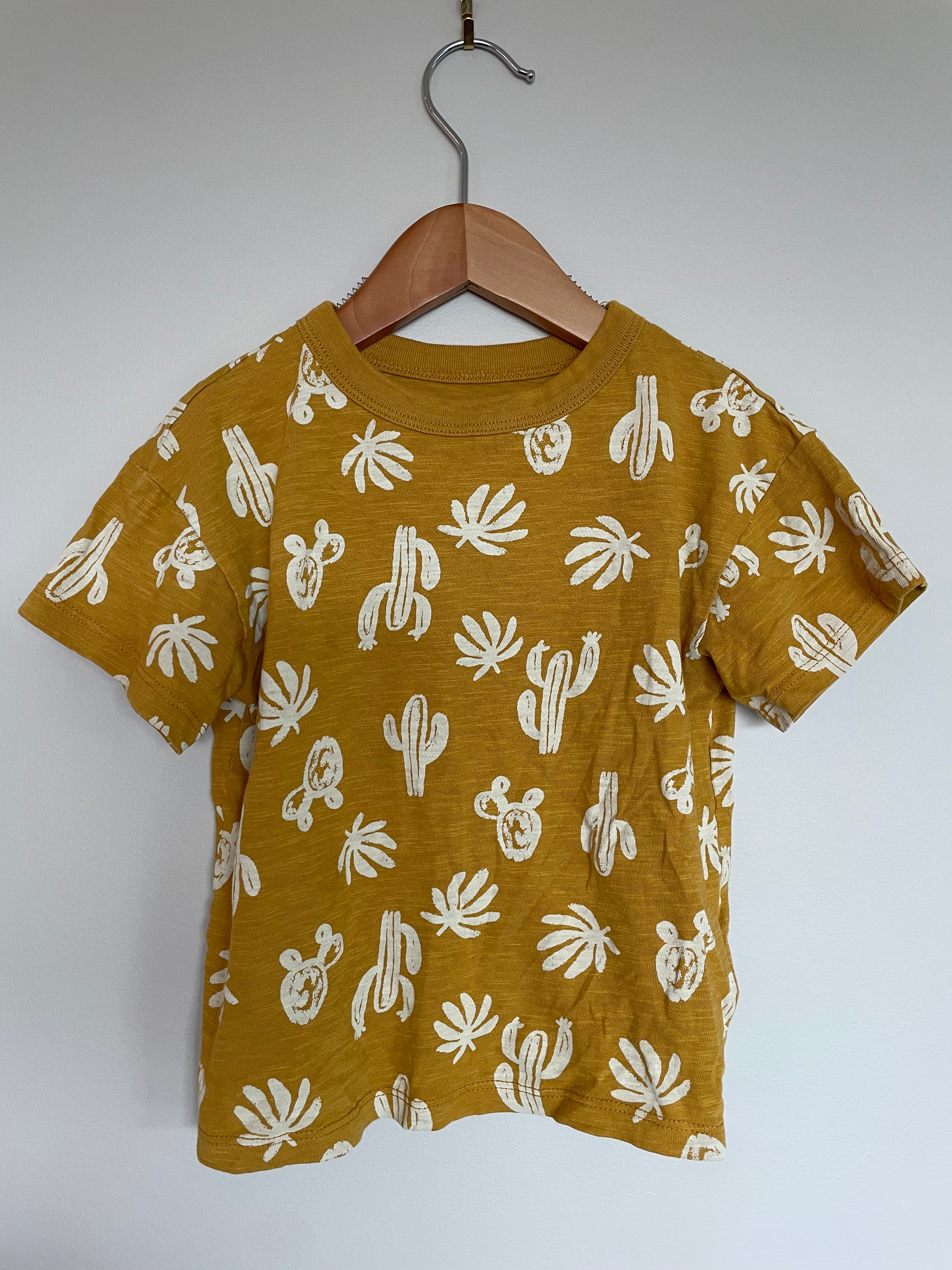 Joe Fresh Set Mustard with Cacti | 3T
