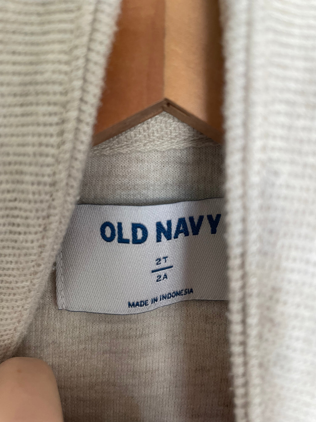 Old Navy Grey Cowl Neck Sweater | 2T
