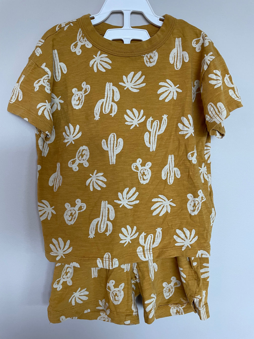 Joe Fresh Set Mustard with Cacti | 3T
