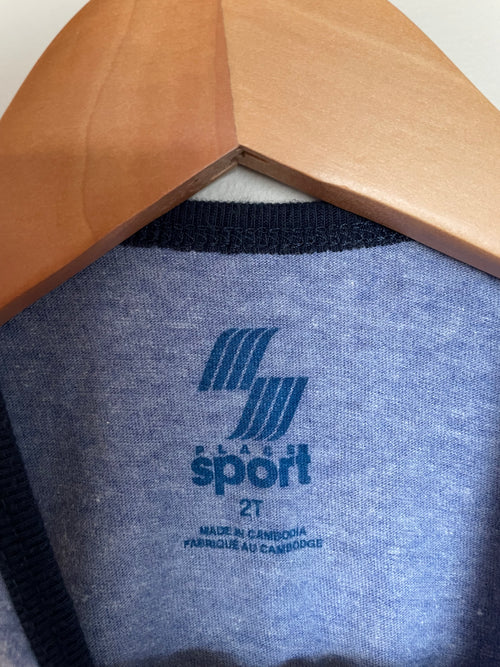 Blue Sleeveless Shirt | 2T