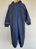 Mountain Warehouse Blue Fleece-Lined Rain Suit | 2-3T