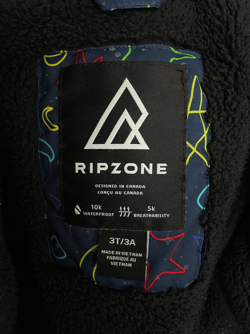 Ripzone Blue Winter Jacket | 3T