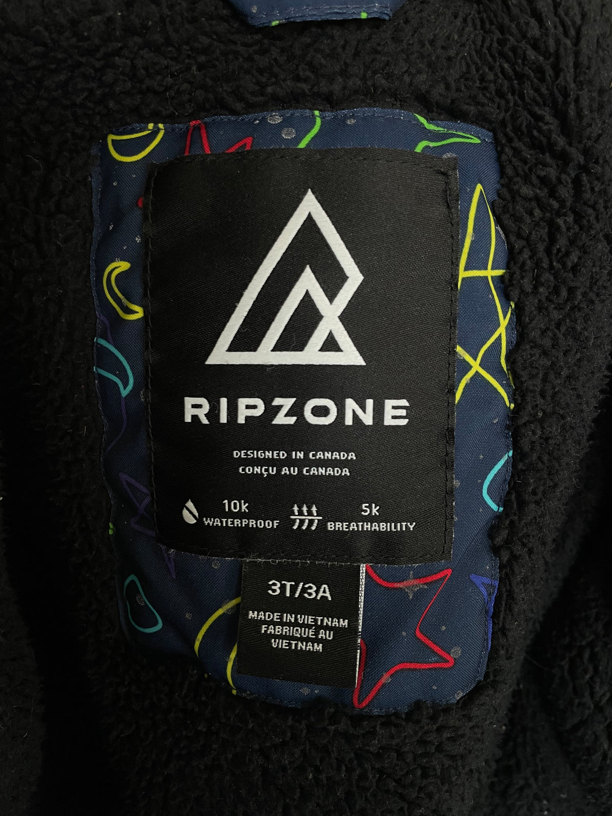 Ripzone Blue Winter Jacket | 3T