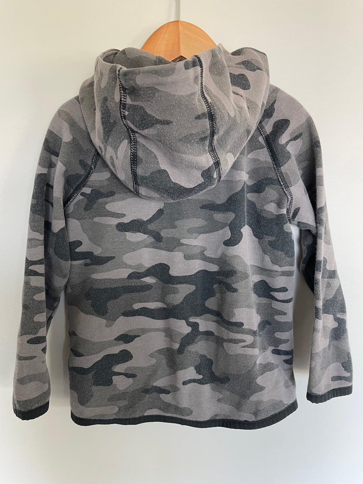 GAP Grey Camo Zip-Up | 3T