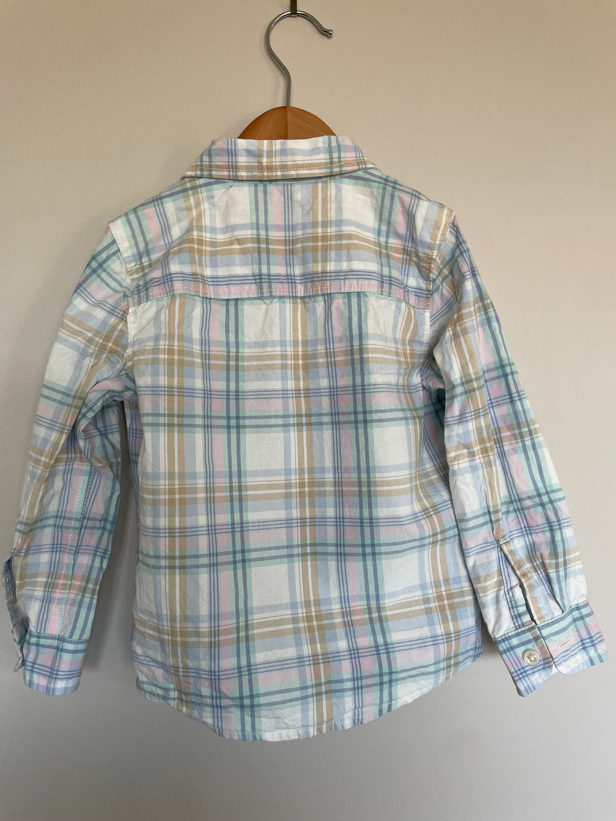 OshKosh Plaid Button-Up | 3T