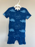 Parade Blue Dinosaur PJ Set | 2T