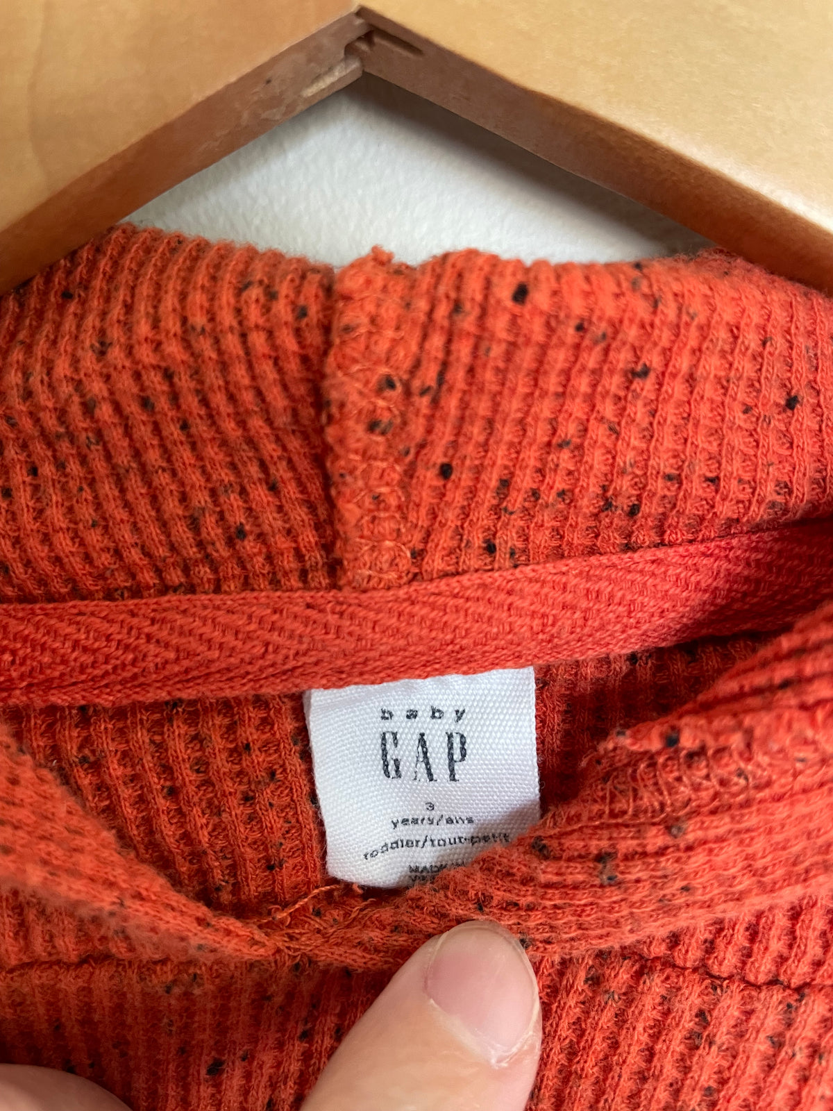 GAP Orange hoodie | 3T