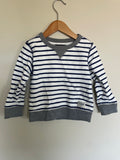 OshKosh Crewneck Striped Sweater | 2T