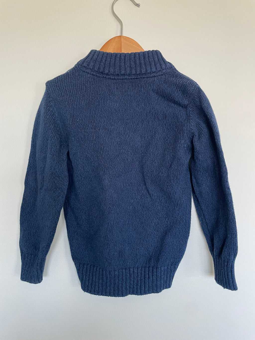 Carter's 1/4 Zip Navy Knit | 2T