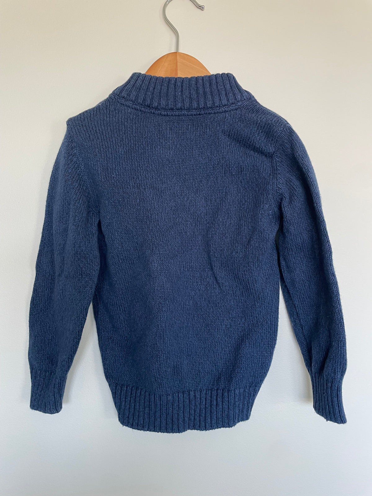 Carter's 1/4 Zip Navy Knit | 2T