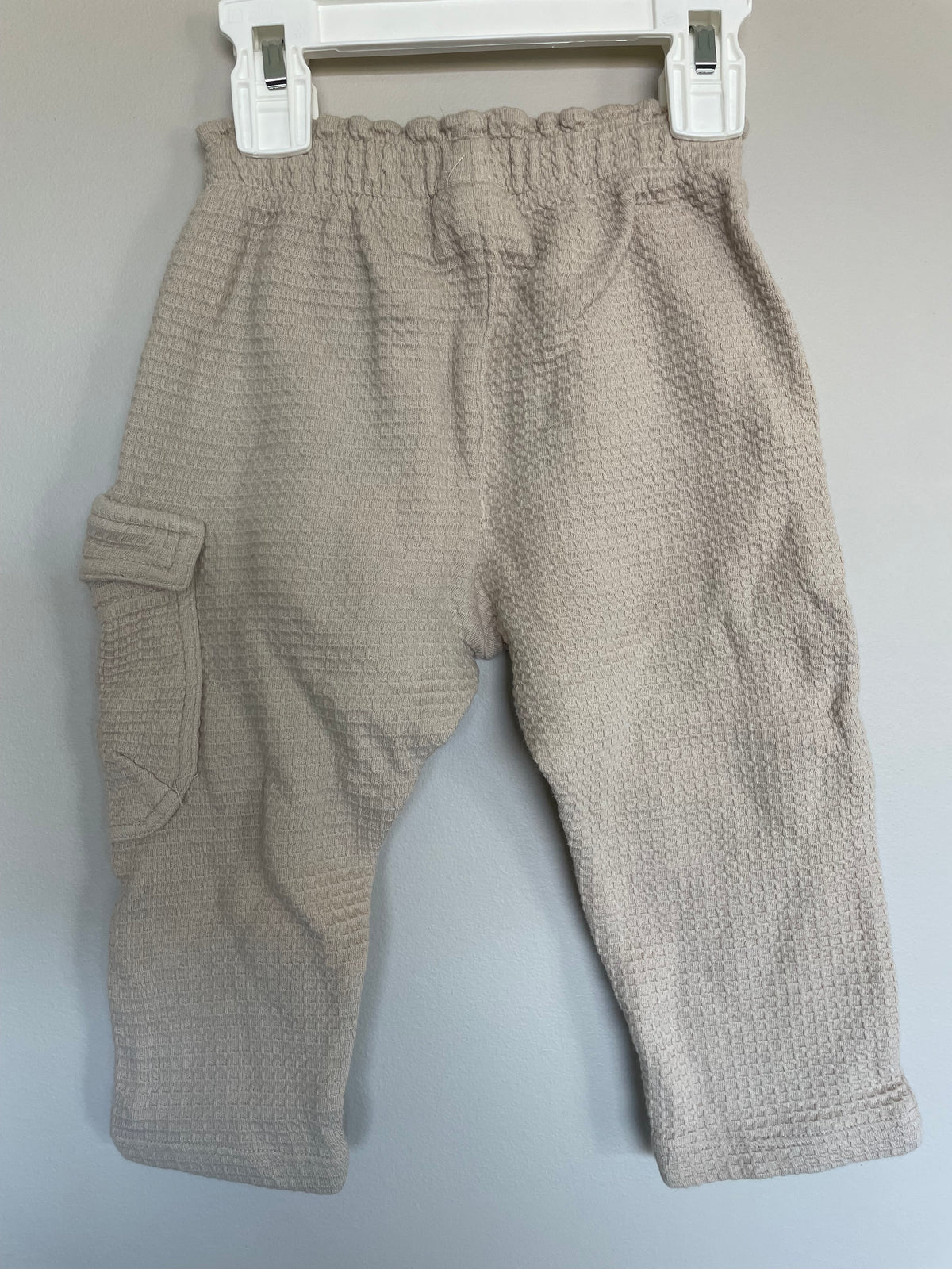 Zara Beige Waffle Pants | 18-24M