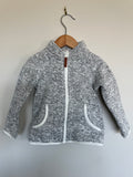 George Heather Grey Zip Up | 2T