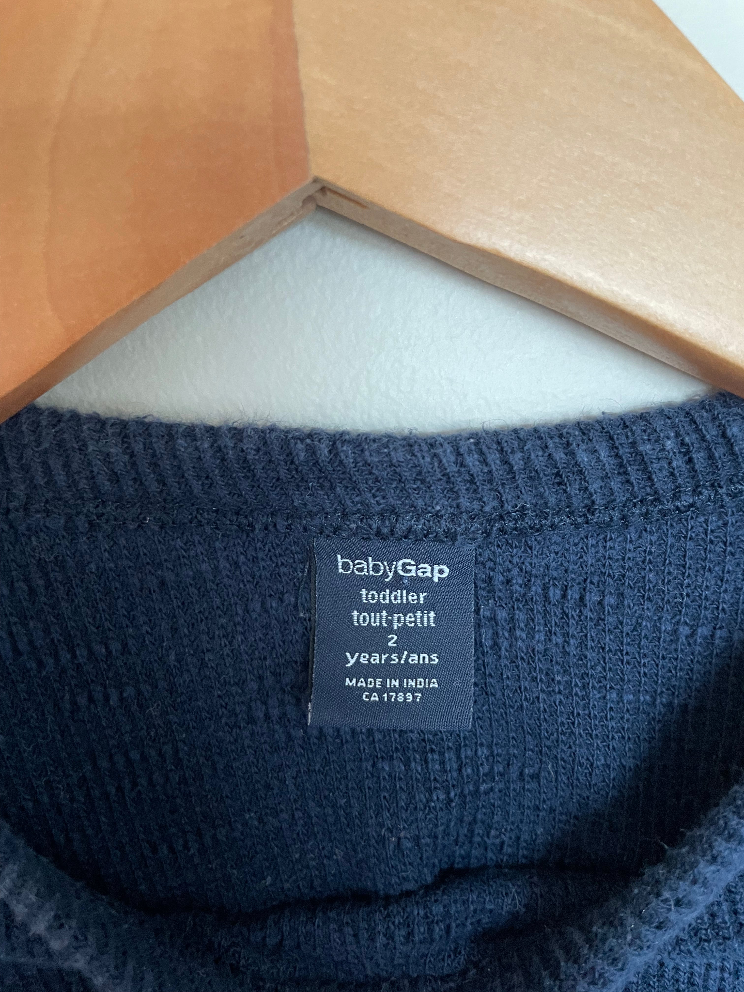 Gap Black Knit Sweater | 2T