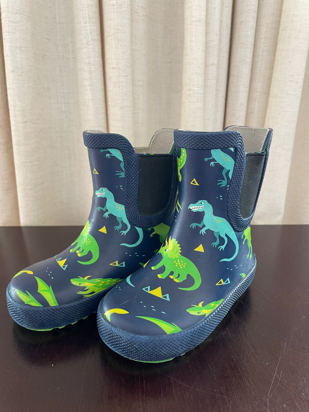 Jan & Jul Dinosaur Rain Boots Size 4