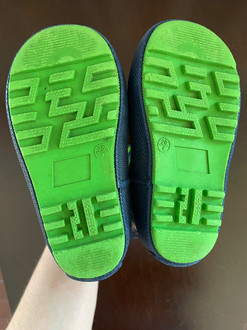 Jan & Jul Dinosaur Rain Boots Size 4