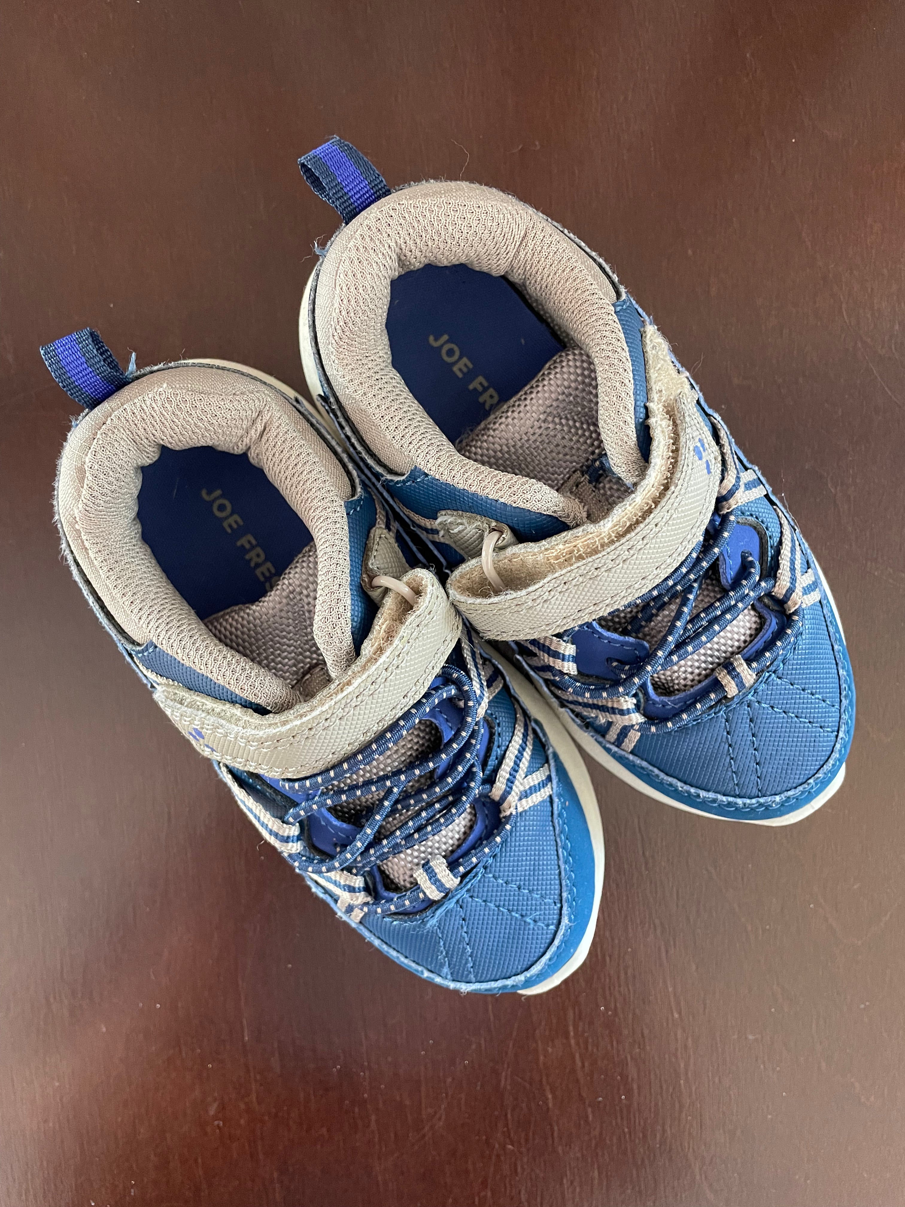 Joe Fresh Blue Sneakers Size 8