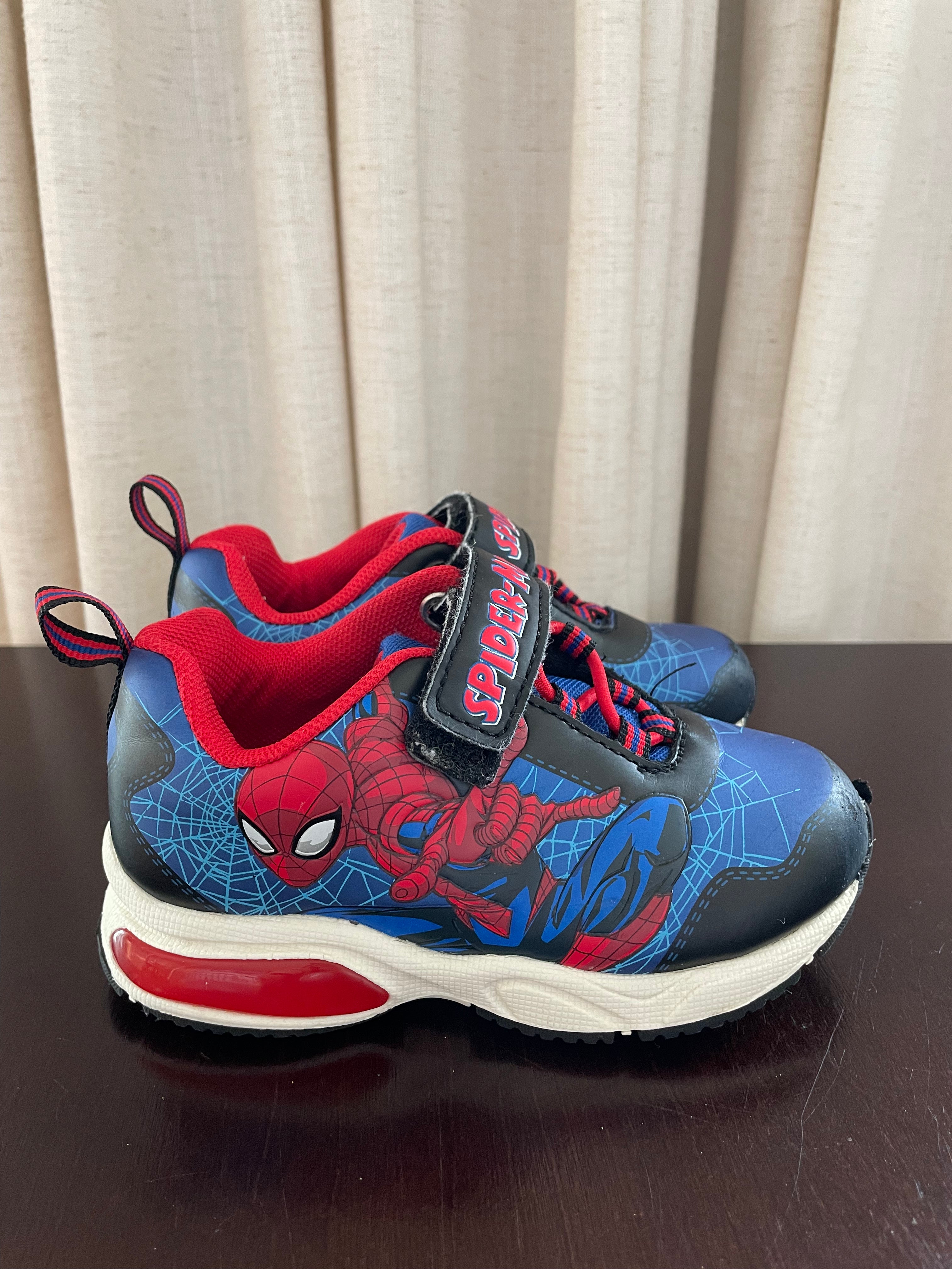 Spiderman Shoes Size 8