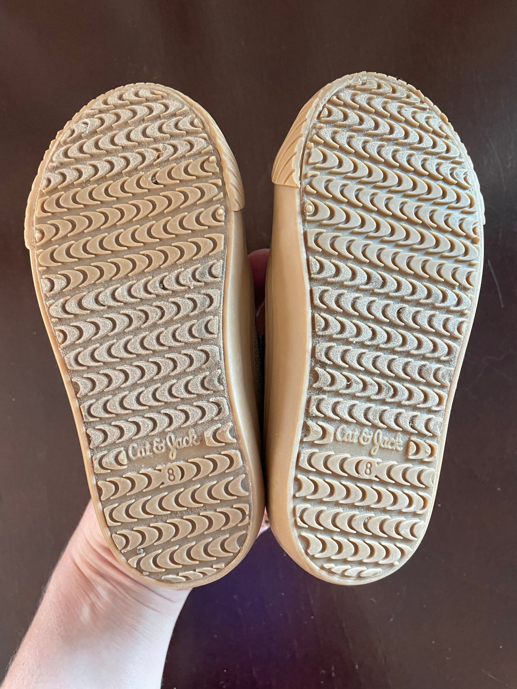Cat & Jack Brown Sneakers Size 8