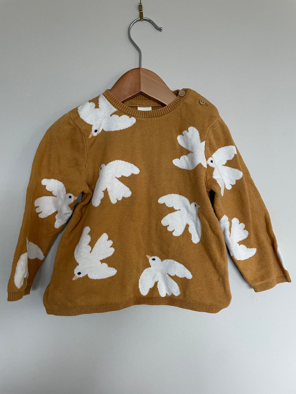 H&M Dove Knit Sweater | 12M