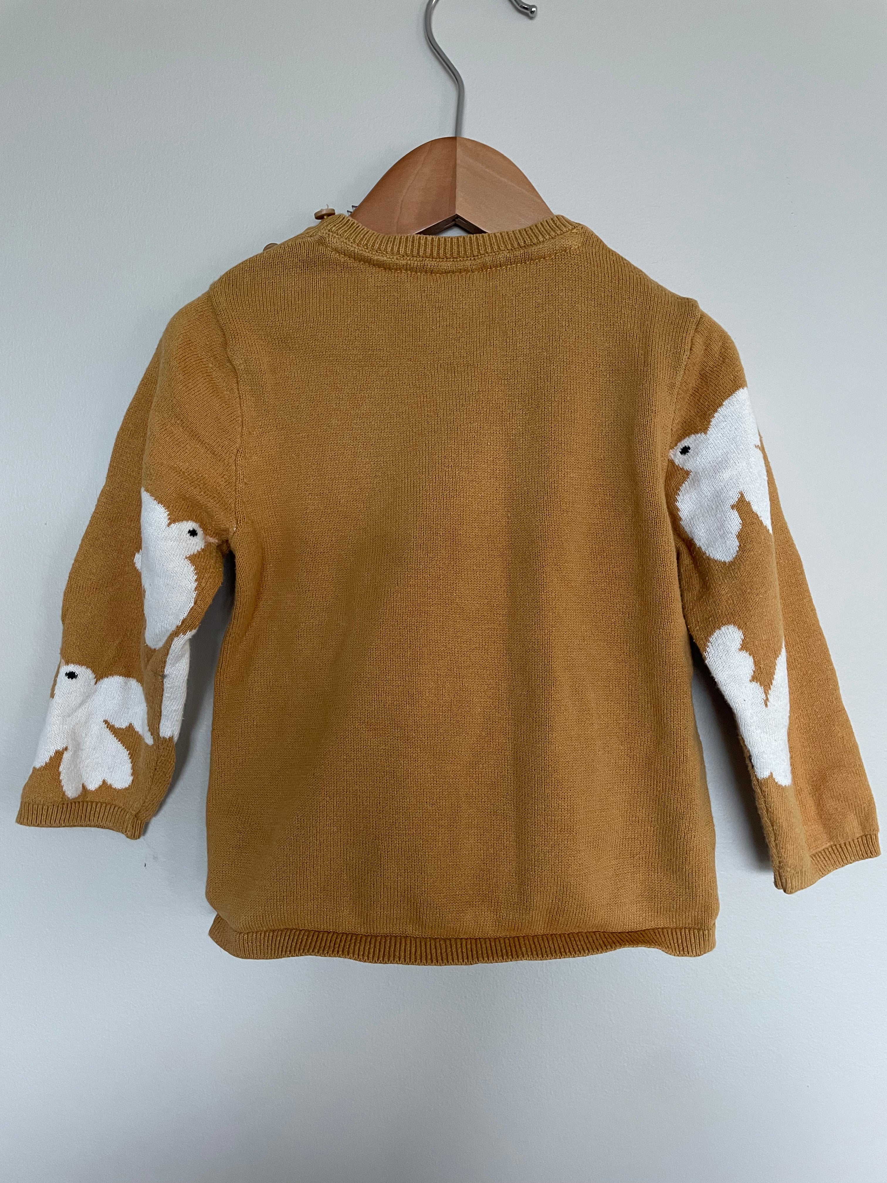 H&M Dove Knit Sweater | 12M