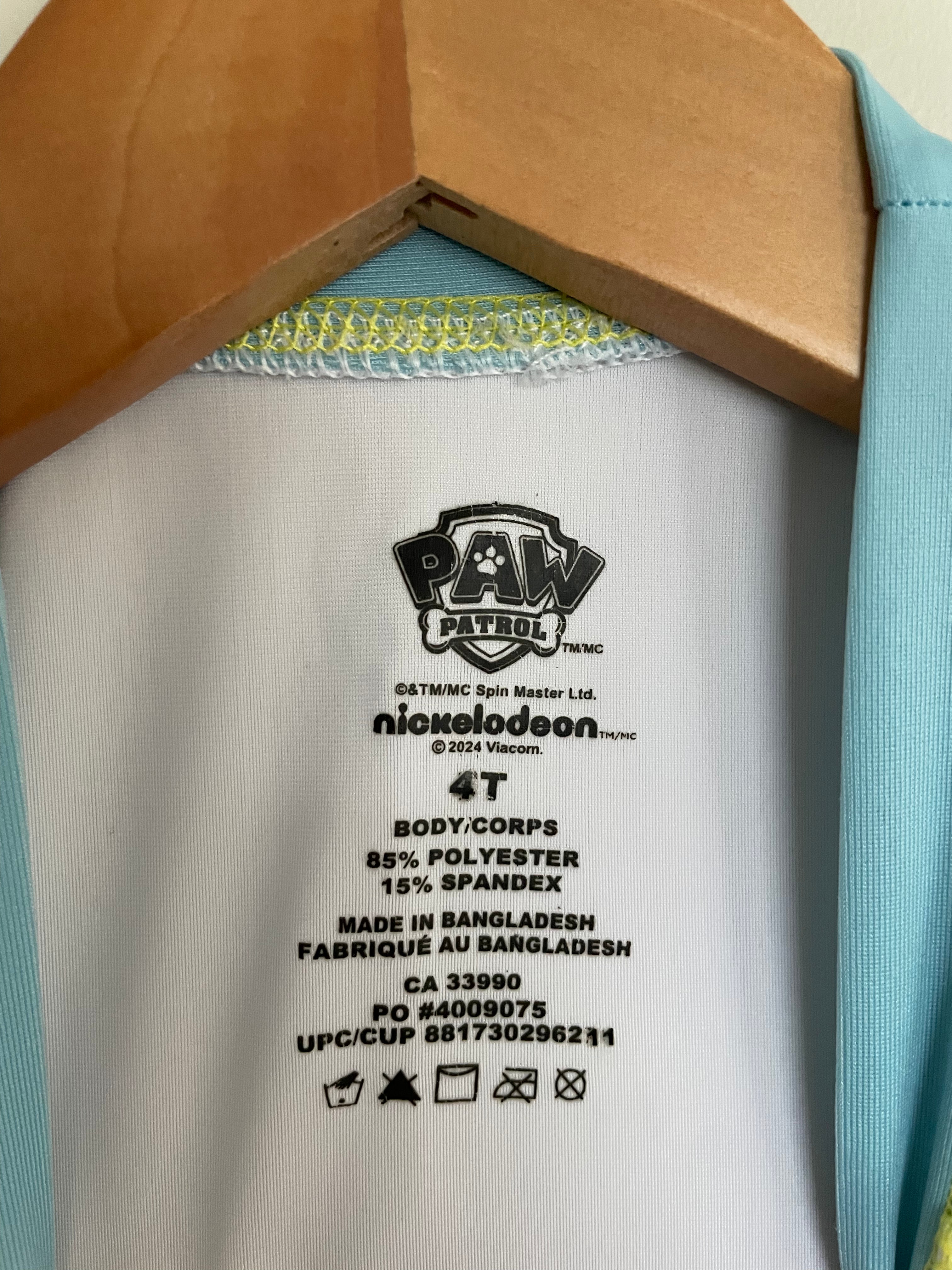 Paw Patrol Swim Shirt | 4T