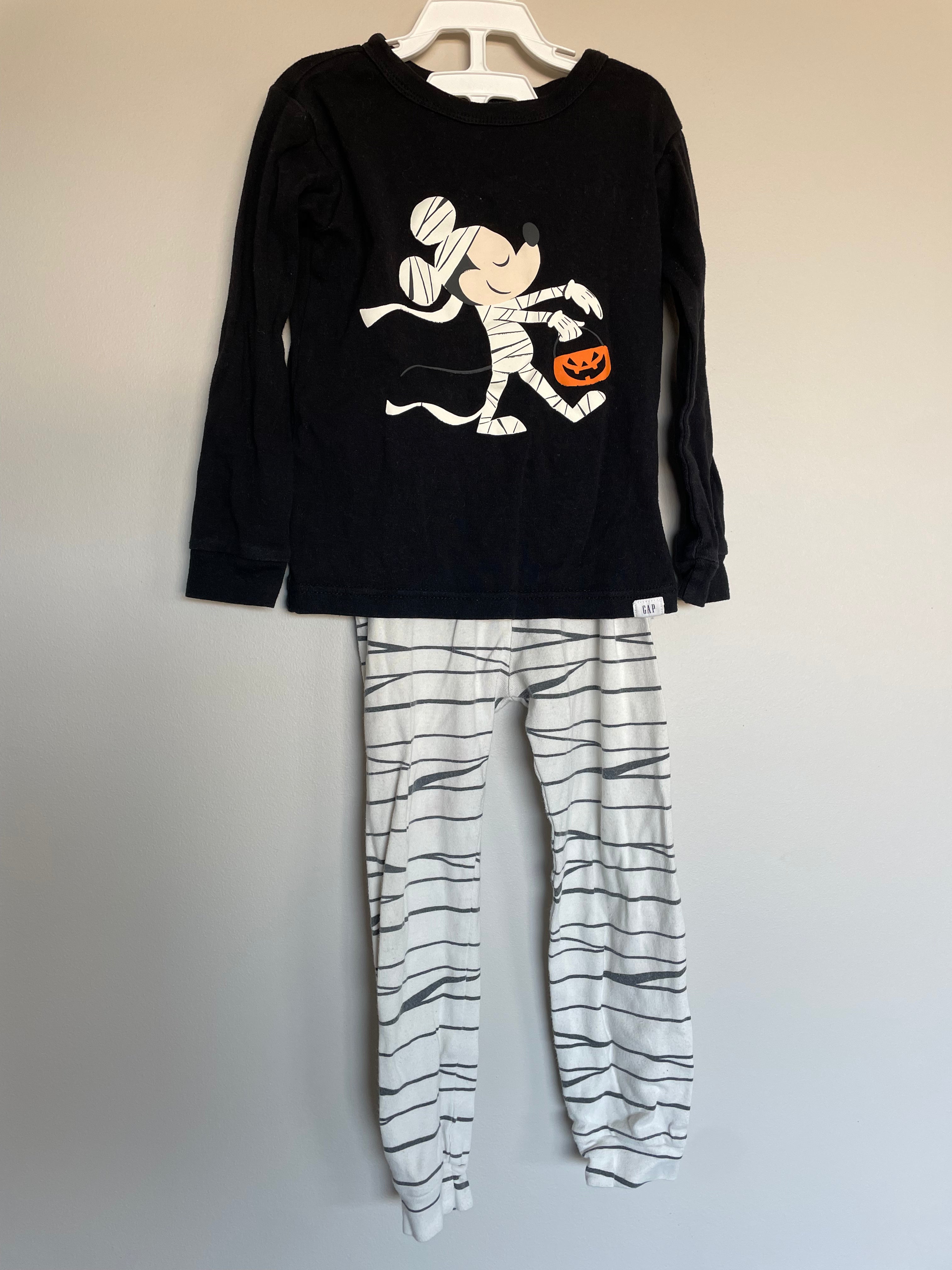 Old Navy Mickey Mouse Halloween PJ Set | 4T
