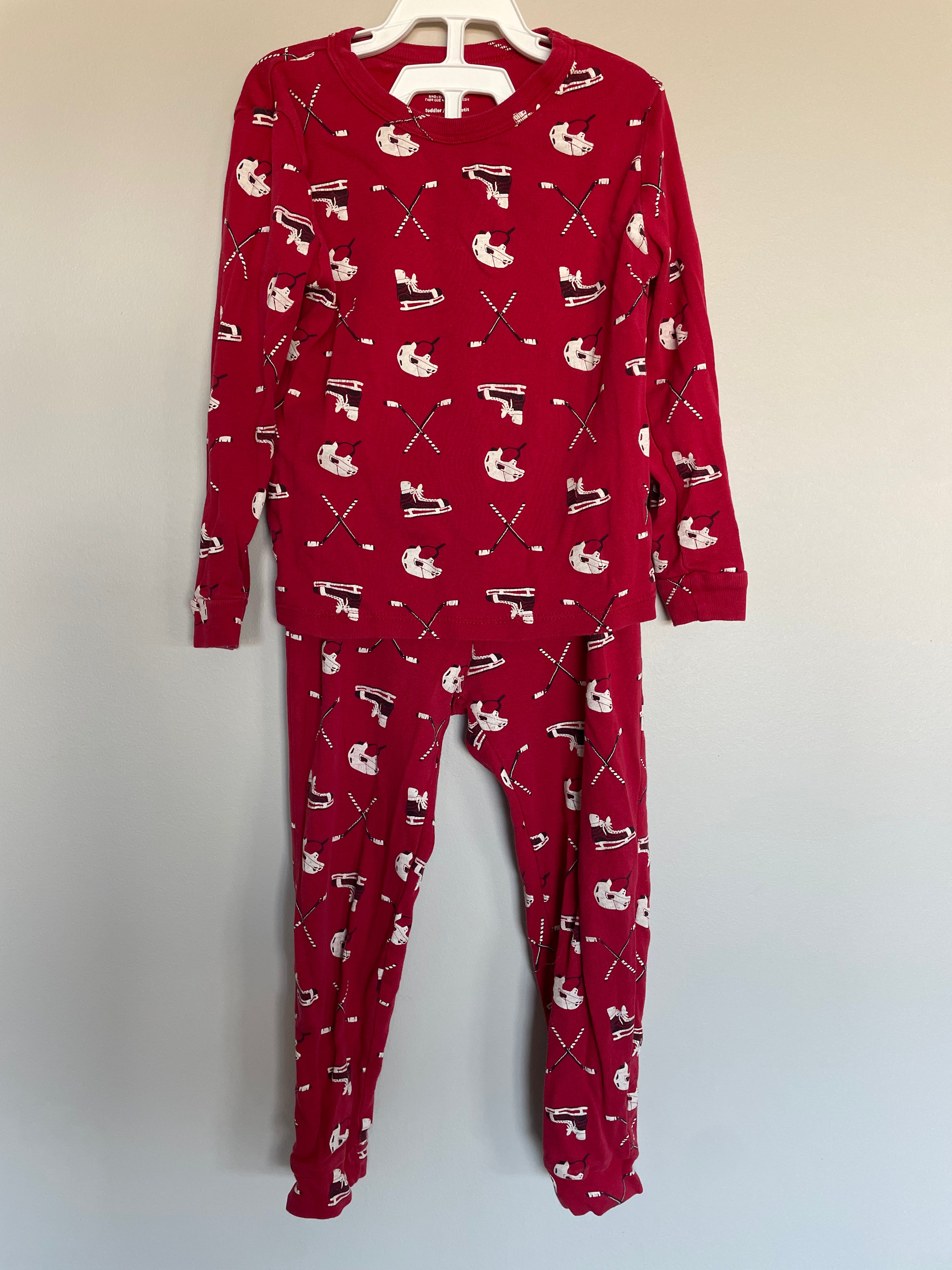 Joe Fresh Hockey Pajama Set | 4T