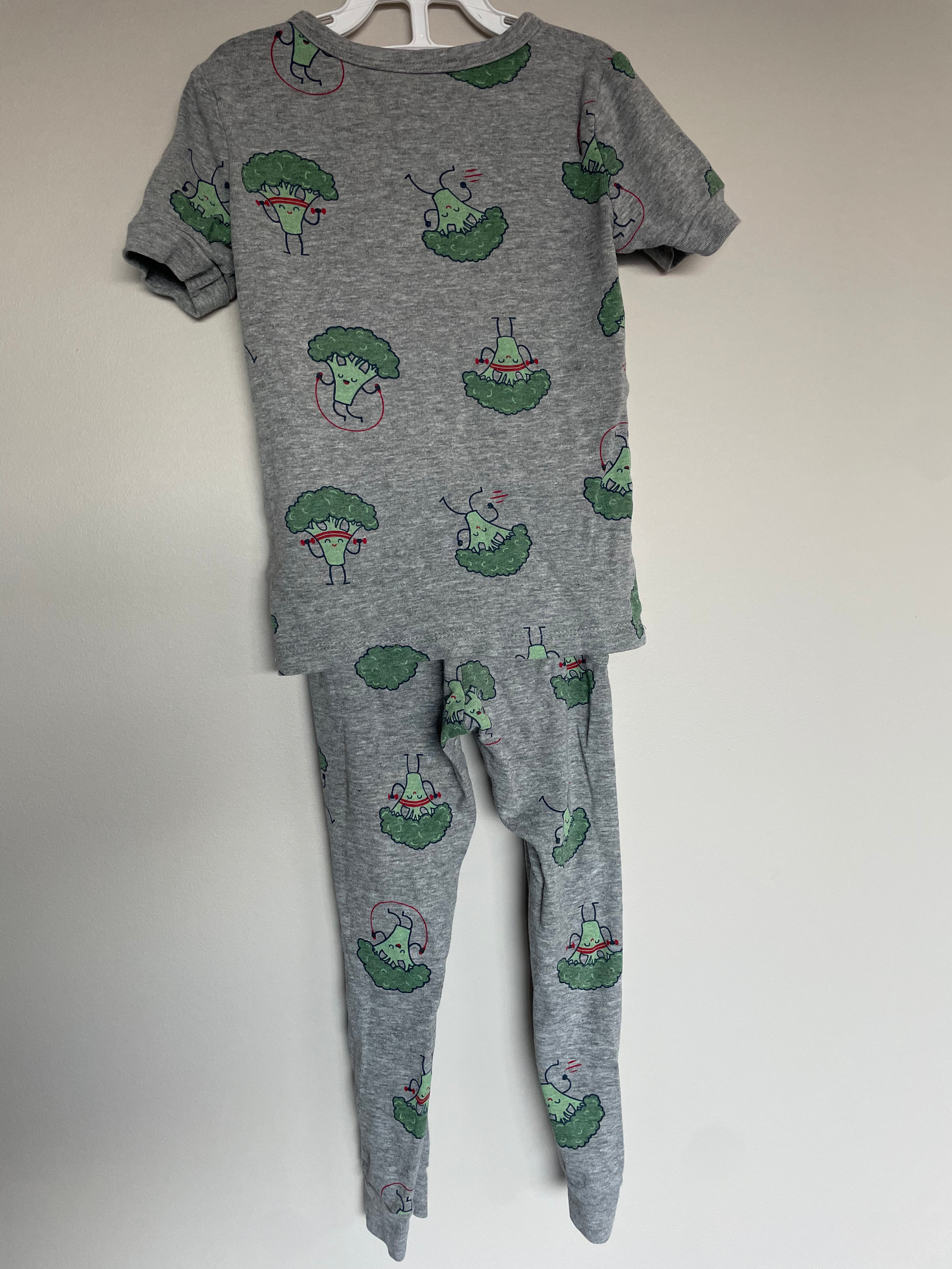 Joe Fresh Broccoli Pajamas |4T