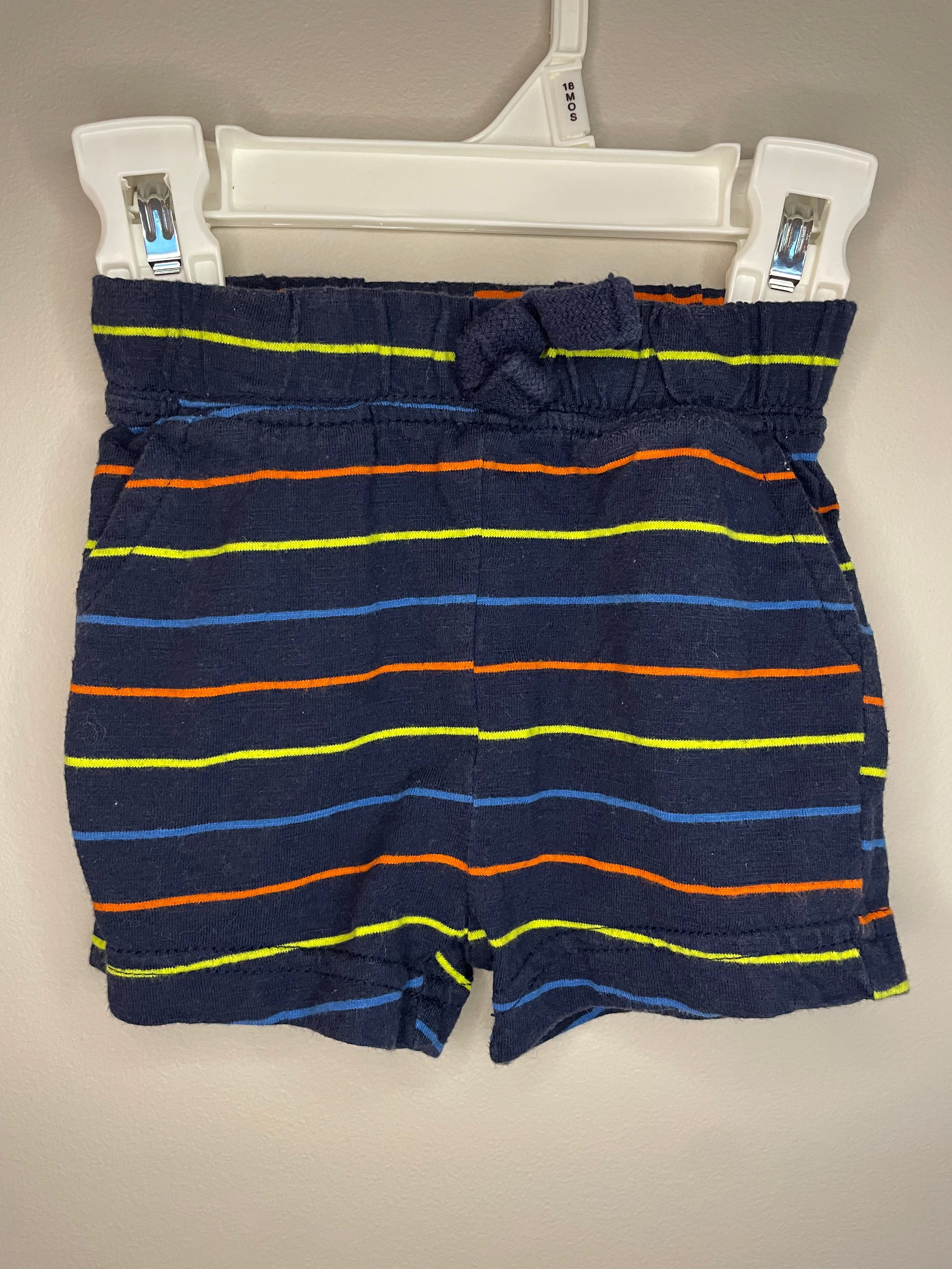 George Striped Shorts | 0-3M
