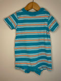 George Striped Romper | 6-12M