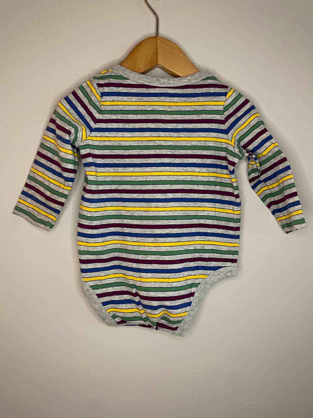 Baby Gap Striped Long Sleeved Bodysuit | 3-6M