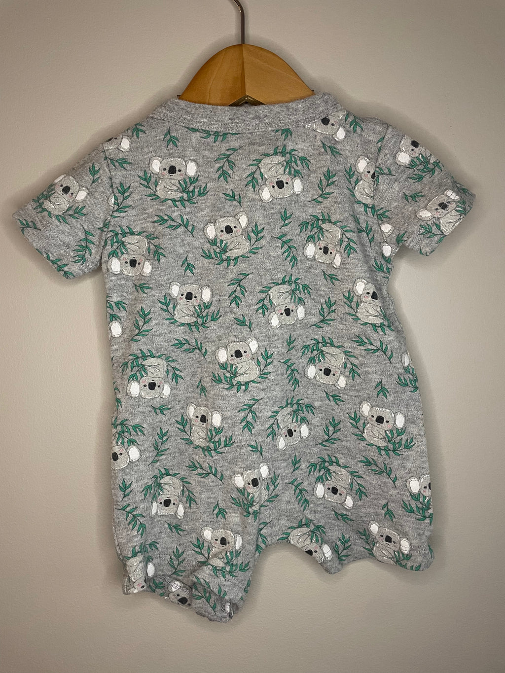 Baby Berry Koala Romper | 3-6M