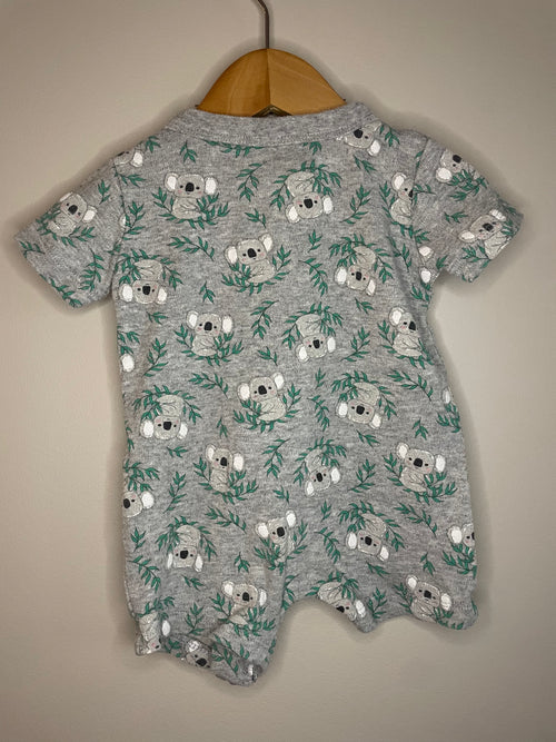 Baby Berry Koala Romper | 3-6M
